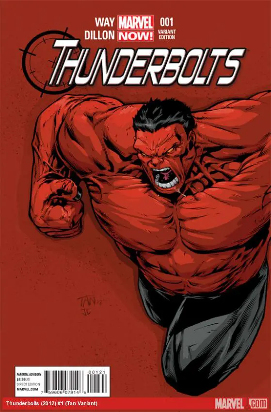 Thunderbolts (2012) #1 (Tan Variant)