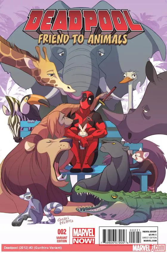Deadpool (2012) #2 (Gurihiru Variant)