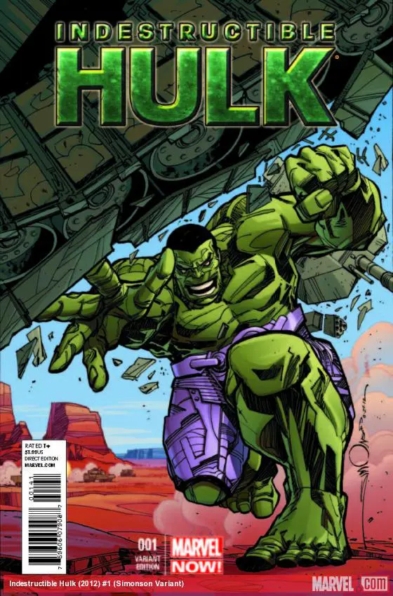 Indestructible Hulk (2012) #1 (Simonson Variant)