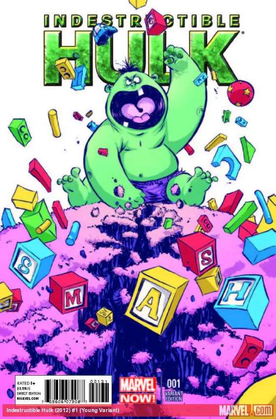 Indestructible Hulk (2012) #1 (Young Variant)