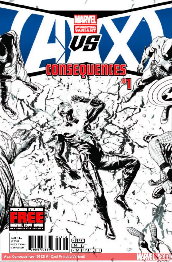 Avx: Consequences (2012) #1 (2nd Printing Variant)