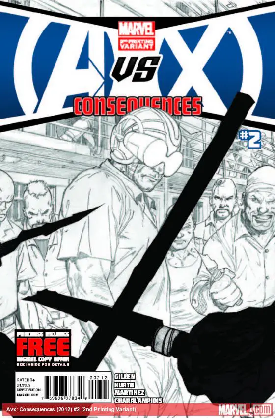 Avx: Consequences (2012) #2 (2nd Printing Variant)