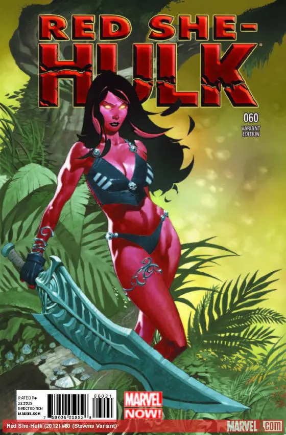 Red She-Hulk (2012) #60 (Stevens Variant)