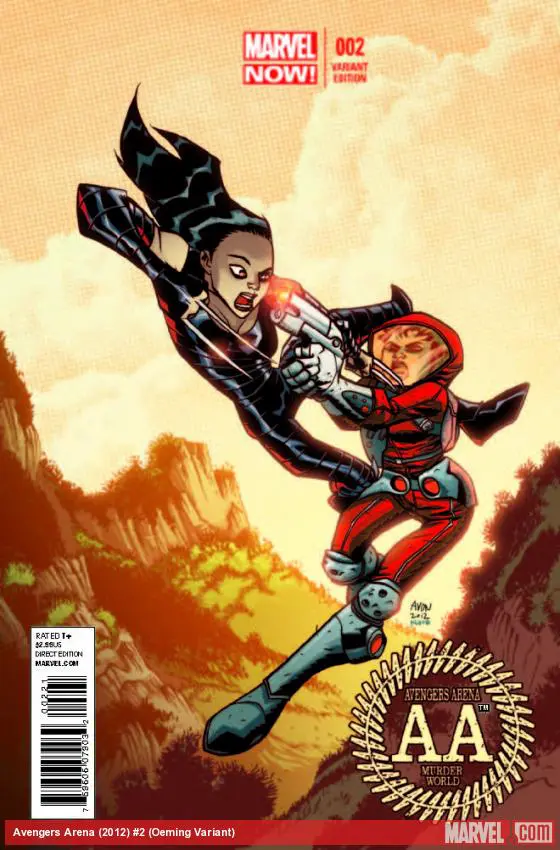 Avengers Arena (2012) #2 (Oeming Variant)