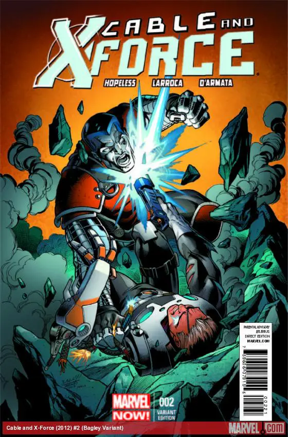 Cable and X-Force (2012) #2 (Bagley Variant)