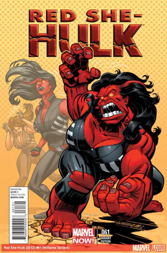 Red She-Hulk (2012) #61 (Williams Variant)