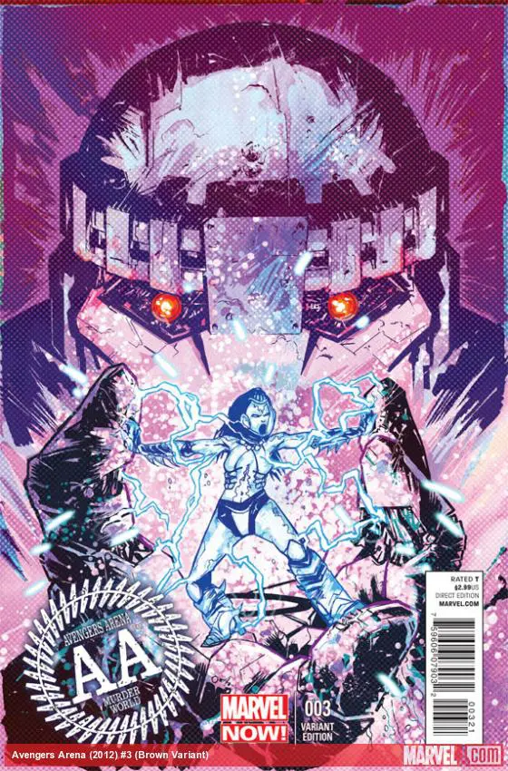 Avengers Arena (2012) #3 (Brown Variant)