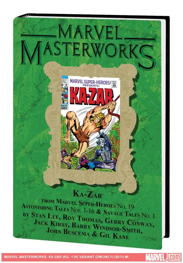 MARVEL MASTERWORKS: KA-ZAR VOL. 1 HC VARIANT (DM ONLY) (Hardcover)
