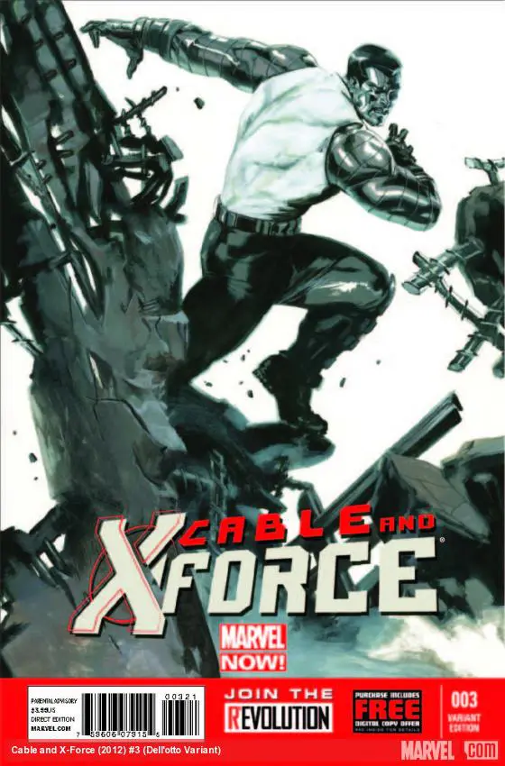 Cable and X-Force (2012) #3 (Dell'otto Variant)