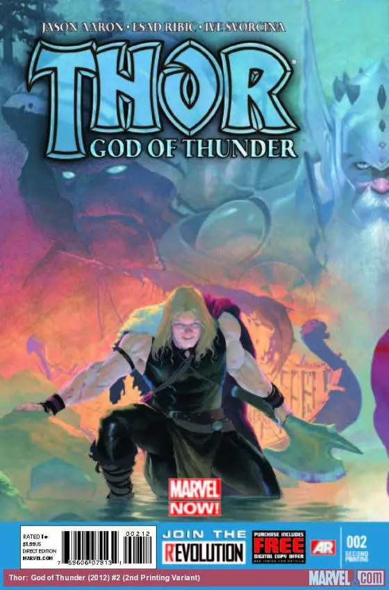 Thor: God of Thunder (2012) #2 (2nd Printing Variant)