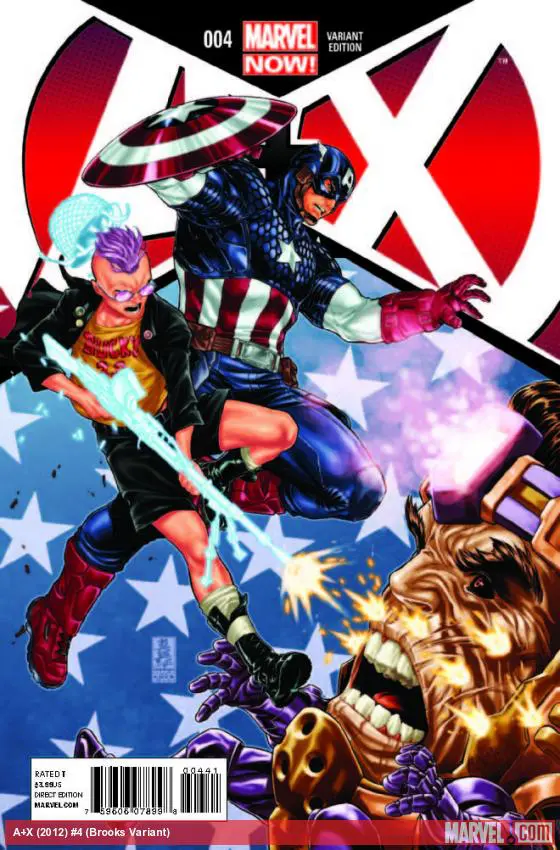 A+X (2012) #4 (Brooks Variant)