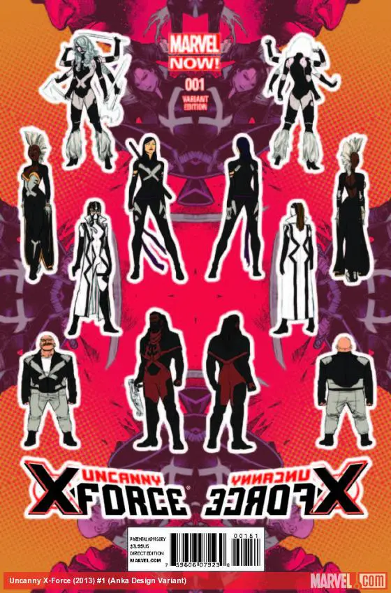 Uncanny X-Force (2013) #1 (Anka Design Variant)