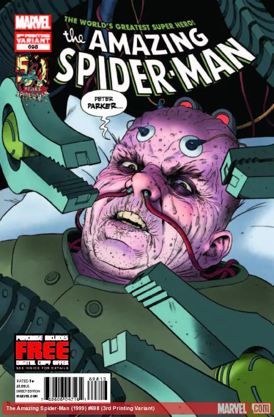 Amazing Spider-Man (1999) #698 (3rd Printing Variant)