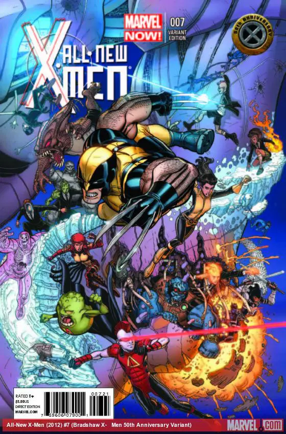 All-New X-Men (2012) #7 (Bradshaw X-​Men 50th Anniversary Variant)