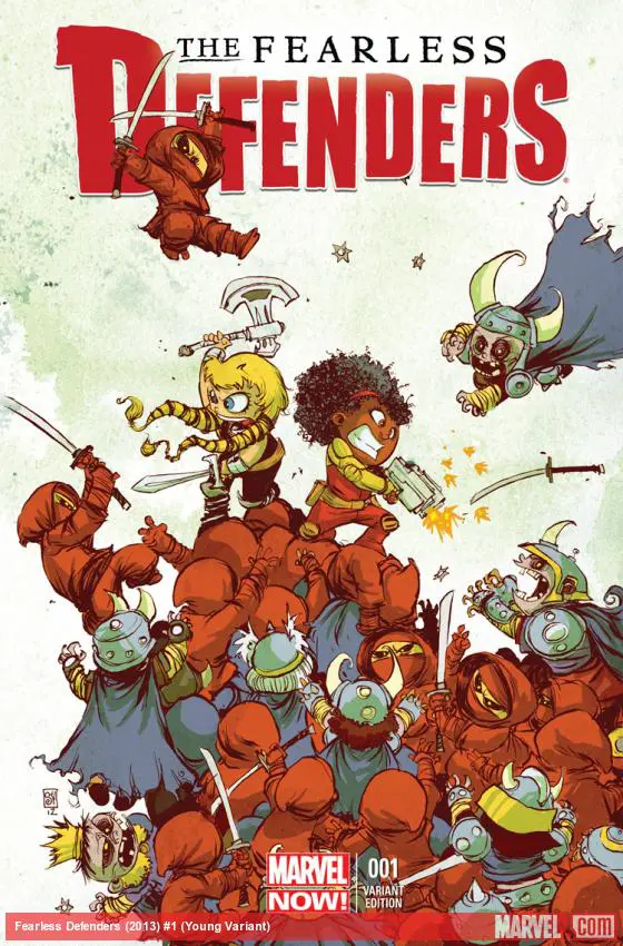 Fearless Defenders (2013) #1 (Young Variant)