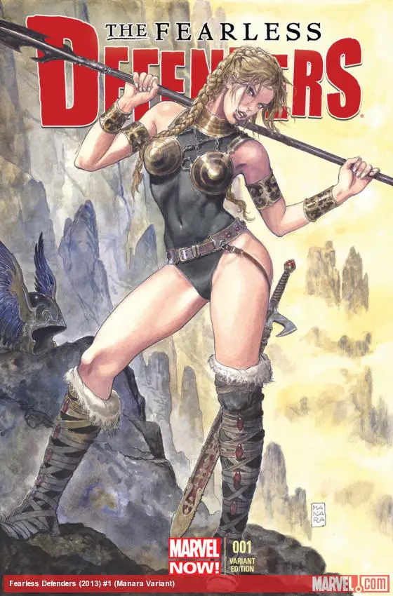 Fearless Defenders (2013) #1 (Manara Variant)
