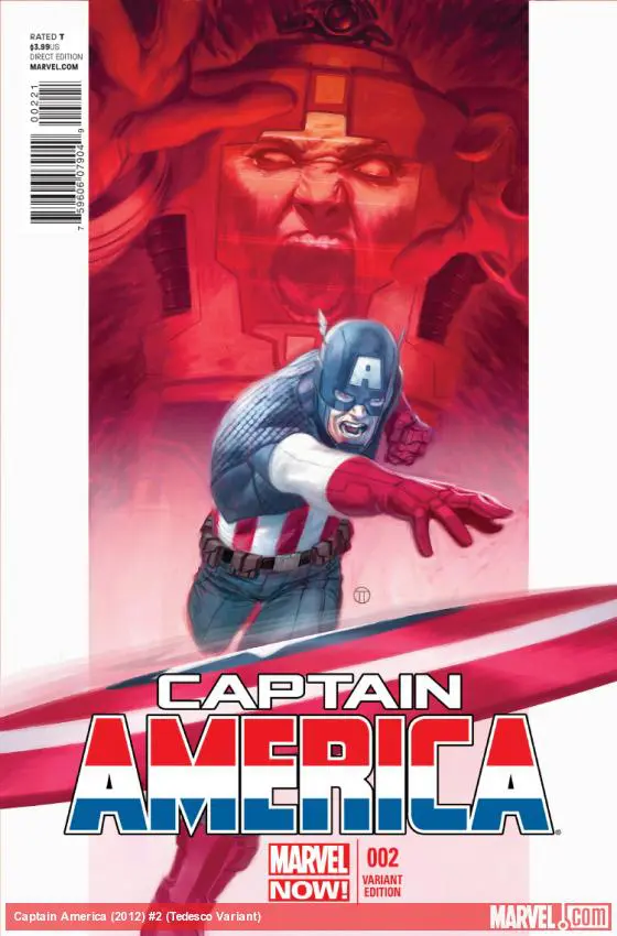 Captain America (2012) #2 (Tedesco Variant)