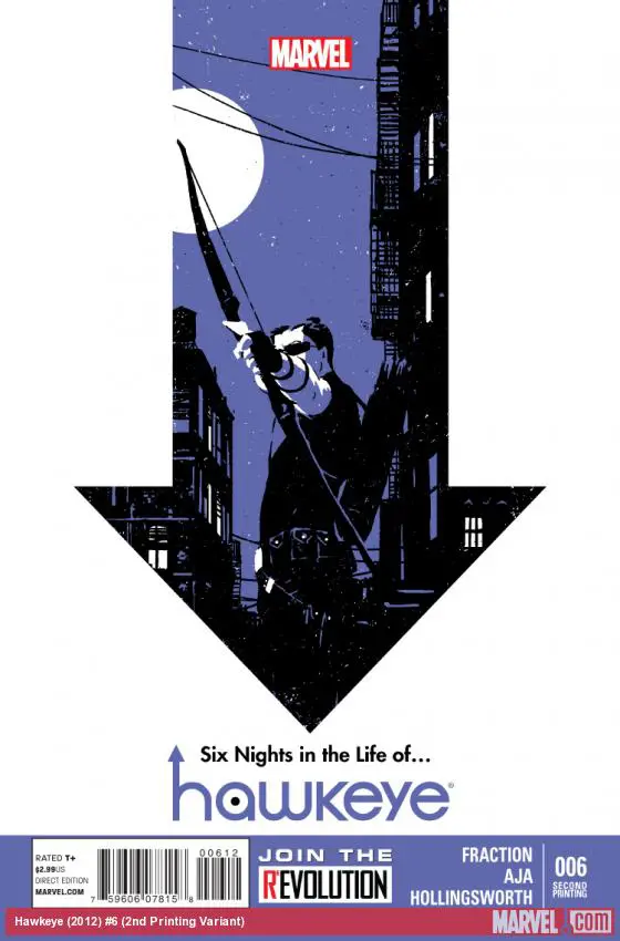 Hawkeye (2012) #6 (2nd Printing Variant)
