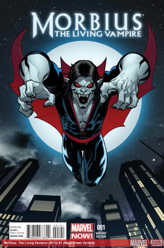 Morbius: The Living Vampire (2013) #1 (Mcguinness Variant)