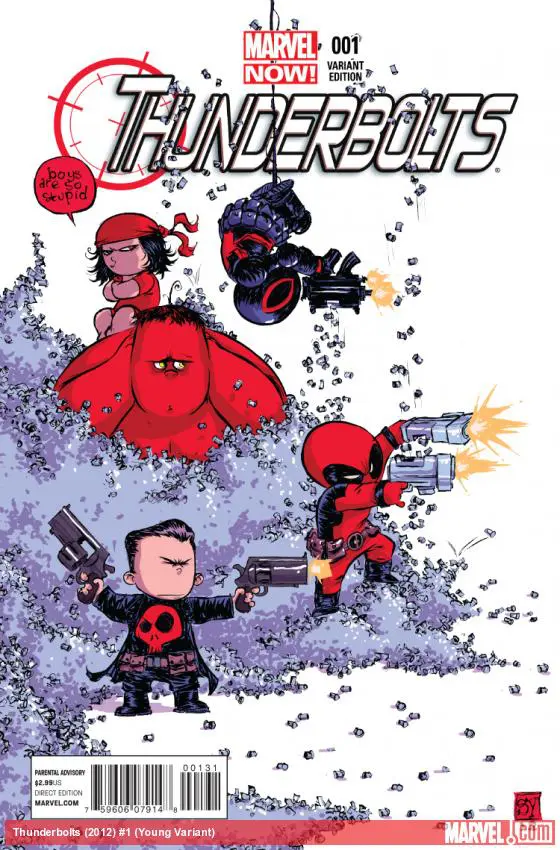 Thunderbolts (2012) #1 (Young Variant)