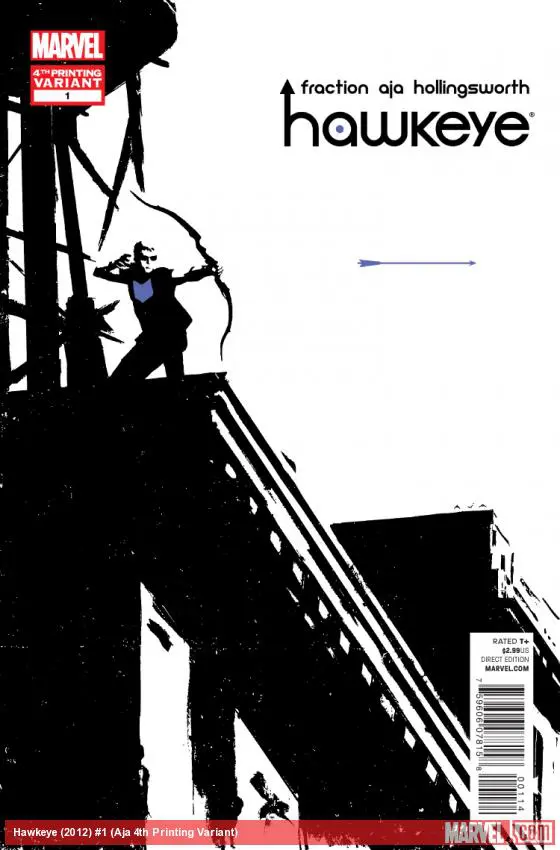 Hawkeye (2012) #1 (Aja 4th Printing Variant)