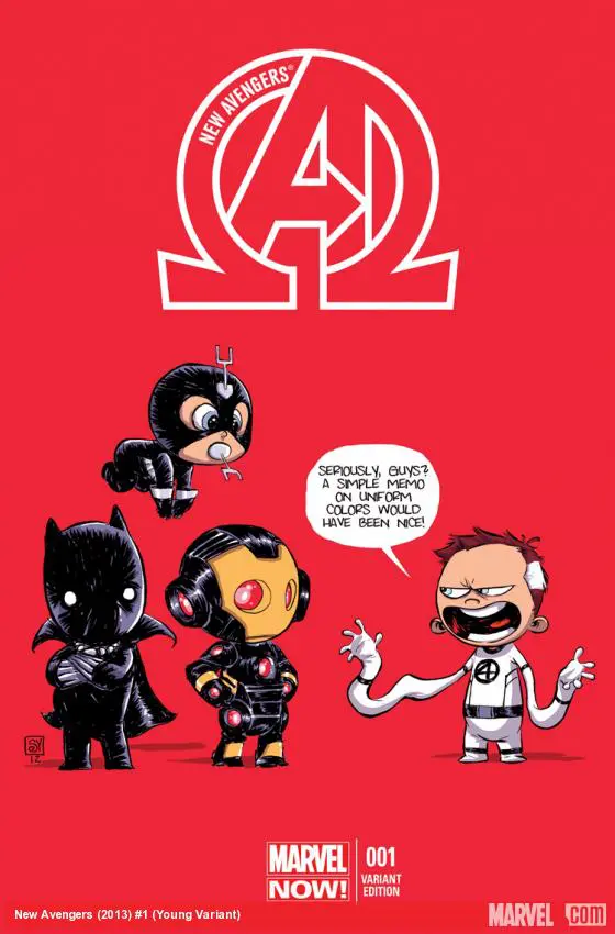 New Avengers (2013) #1 (Young Variant)