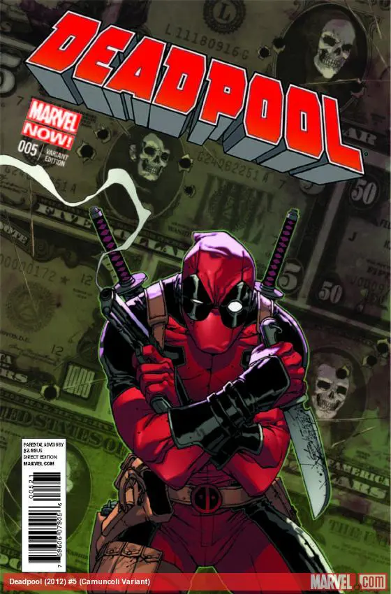 Deadpool (2012) #5 (Camuncoli Variant)