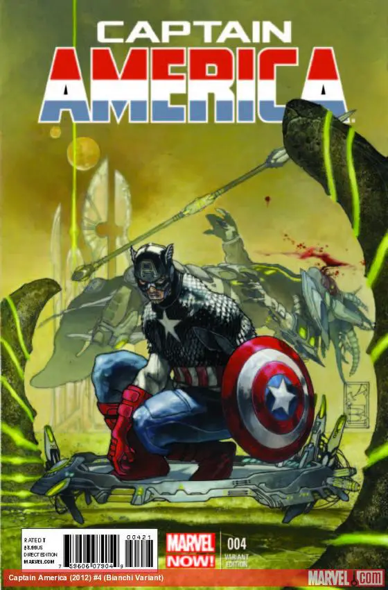 Captain America (2012) #4 (Bianchi Variant)