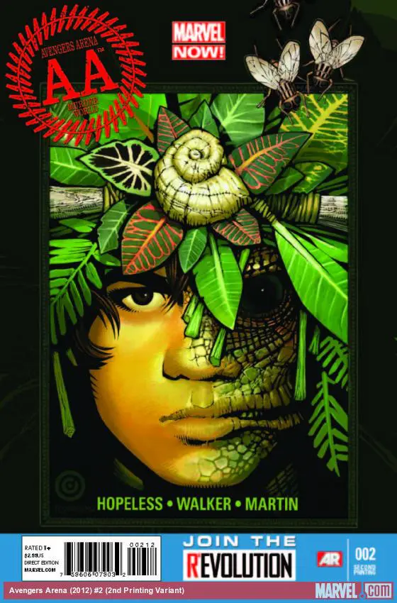 Avengers Arena (2012) #2 (2nd Printing Variant)