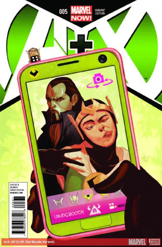 A+X (2012) #5 (Del Mundo Variant)