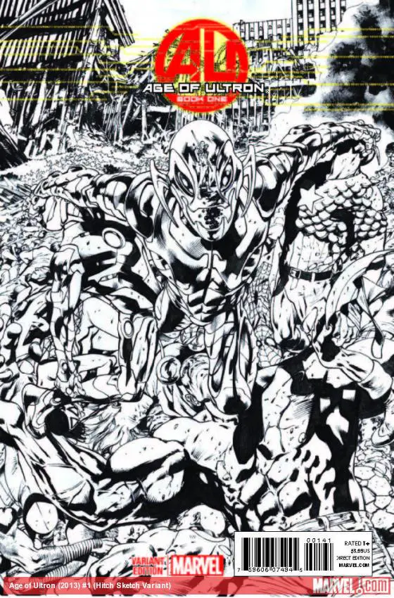 Age of Ultron (2013) #1 (Hitch Sketch Variant)