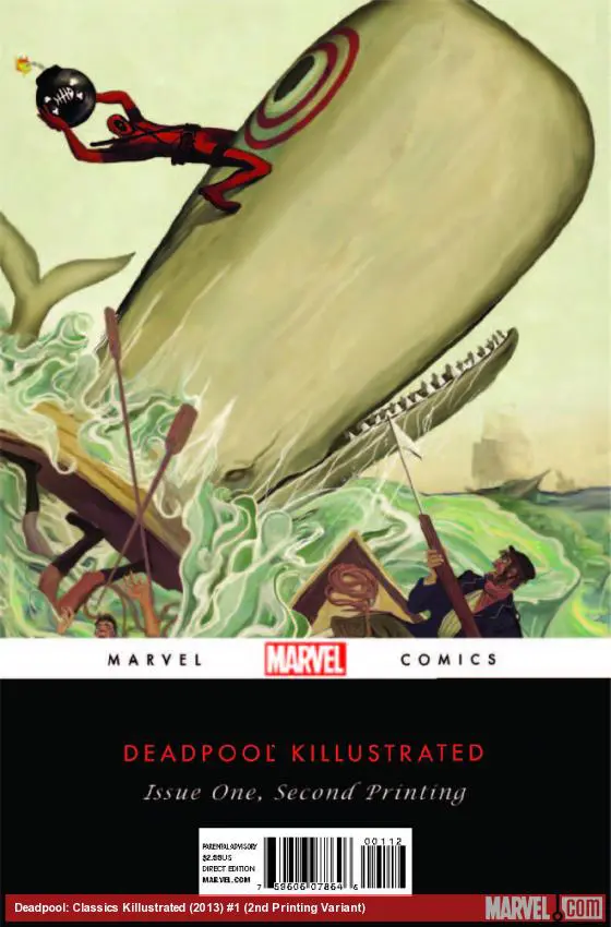 Deadpool Killustrated (2013) #1 (2nd Printing Variant)