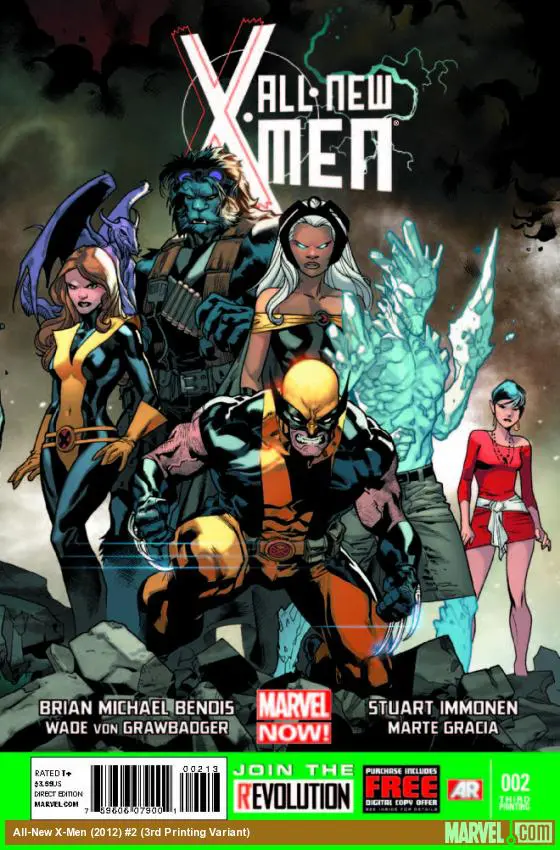 All-New X-Men (2012) #2 (3rd Printing Variant)
