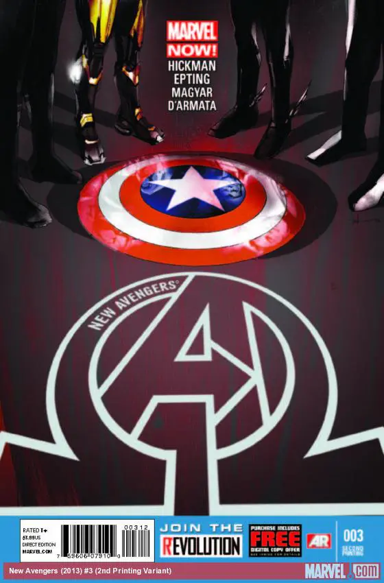 New Avengers (2013) #3 (2nd Printing Variant)