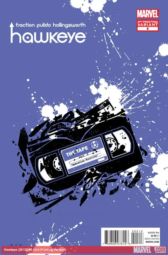 Hawkeye (2012) #5 (3rd Printing Variant)