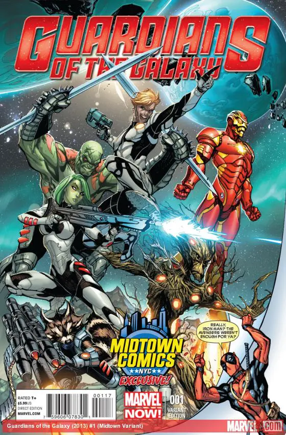 Guardians of the Galaxy (2013) #1 (Midtown Variant)