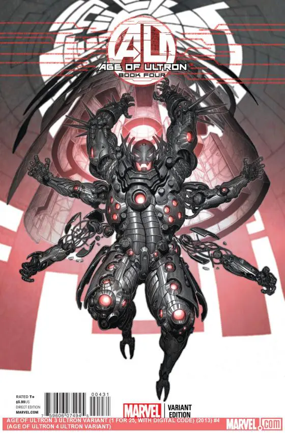 Age of Ultron (2013) #4 (AGE OF ULTRON 4 ULTRON VARIANT)