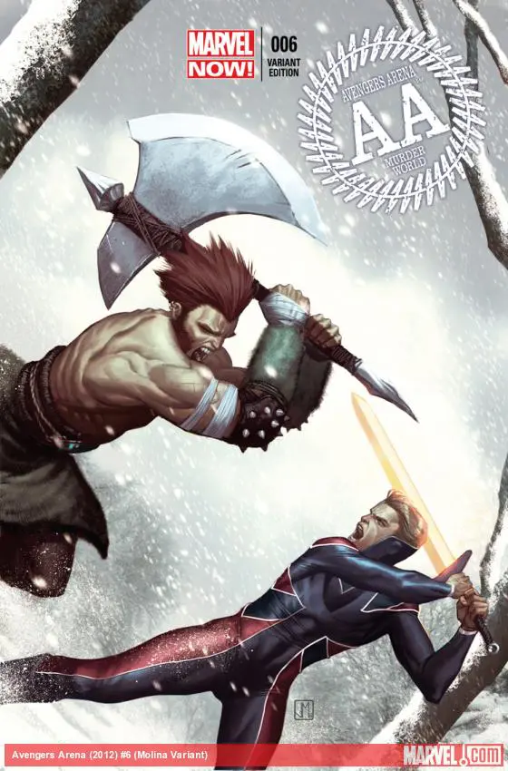 Avengers Arena (2012) #6 (Molina Variant)