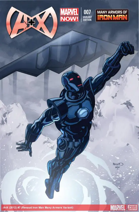 A+X (2012) #7 (Renaud Iron Man Many Armors Variant)