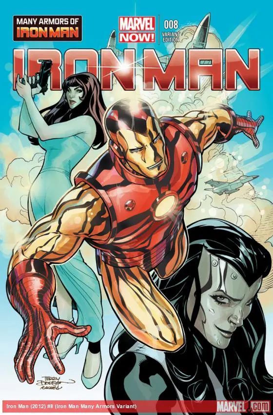 Iron Man (2012) #8 (Iron Man Many Armors Variant)