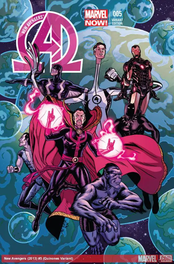 New Avengers (2013) #5 (Quinones Variant)