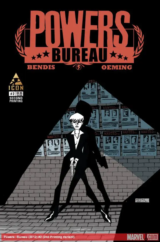 Powers: Bureau (2013) #2 (2nd Printing Variant)