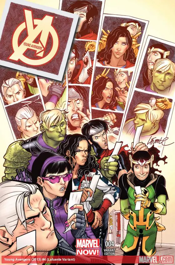 Young Avengers (2013) #4 (Lafuente Variant)