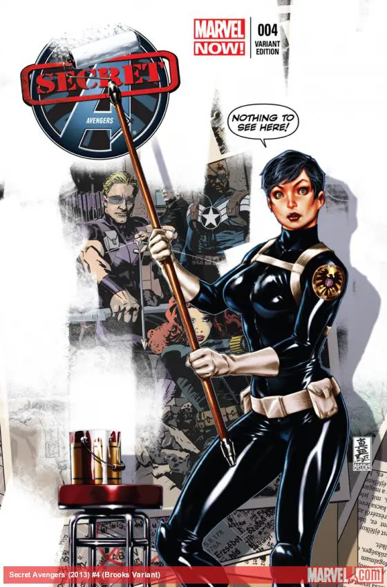 Secret Avengers (2013) #4 (Brooks Variant)