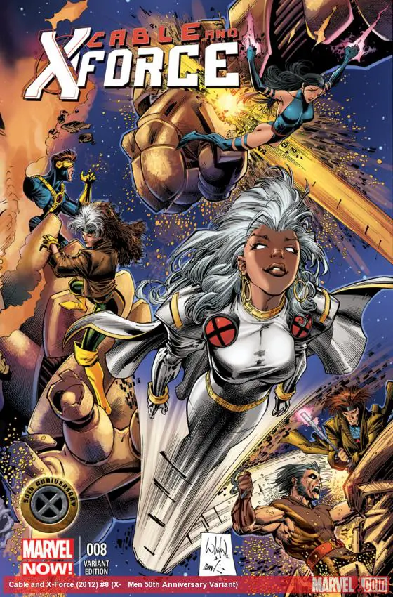 Cable and X-Force (2012) #8 (X-​Men 50th Anniversary Variant)