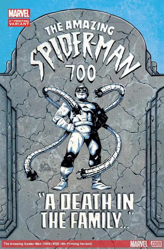 Amazing Spider-Man (1999) #700 (4th Printing Variant)