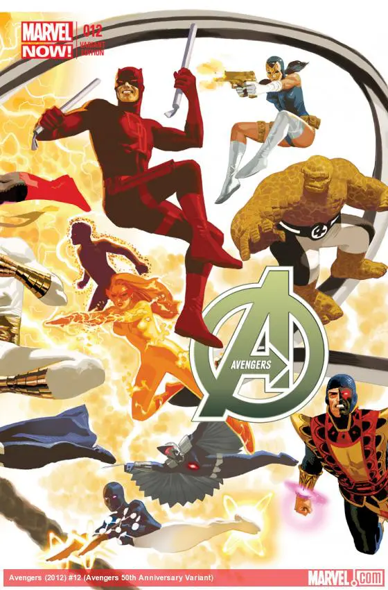 Avengers (2012) #12 (Avengers 50th Anniversary Variant)