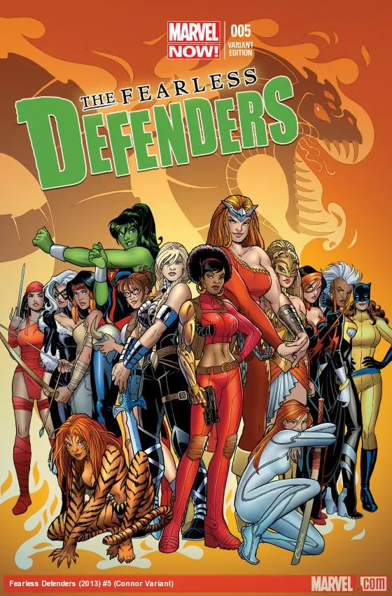 Fearless Defenders (2013) #5 (Connor Variant)