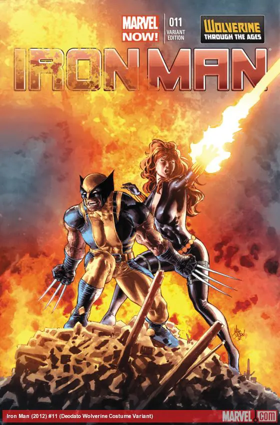 Iron Man (2012) #11 (Deodato Wolverine Costume Variant)