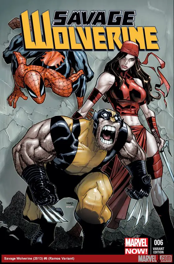 Savage Wolverine (2013) #6 (Ramos Variant)